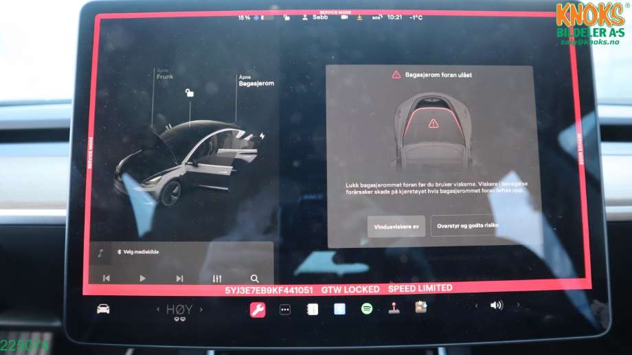 Tesla Model 3 2018-2023 (Fase 1) , Motorkode: 3D3, Girkassekode: 