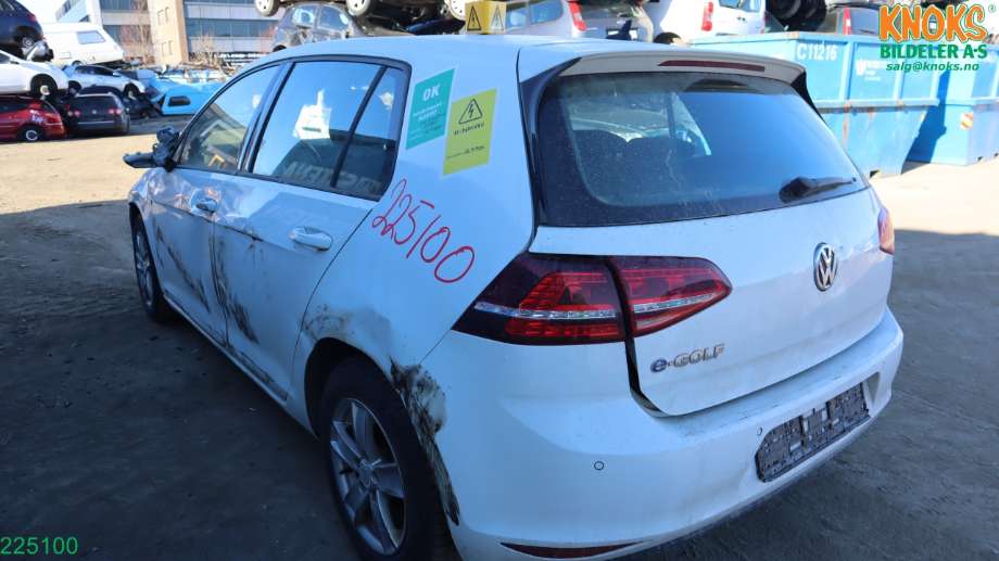 VW e-Golf 2014-2017 (Fase 1) , Motorkode: EAGA, Girkassekode: QMS