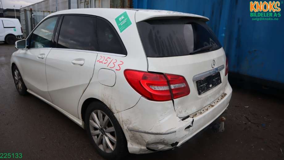 Mercedes B-Klasse 2011-2018 (W246) (W246), Motorkode: M270.910, Girkassekode: 