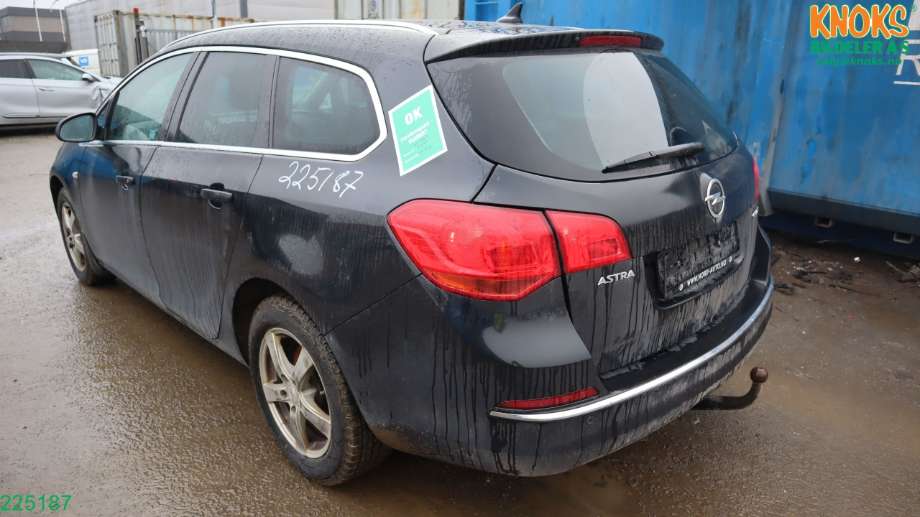 Opel Astra J 2010-2015 delebil , Motorkode: B16DTL, Girkassekode: 