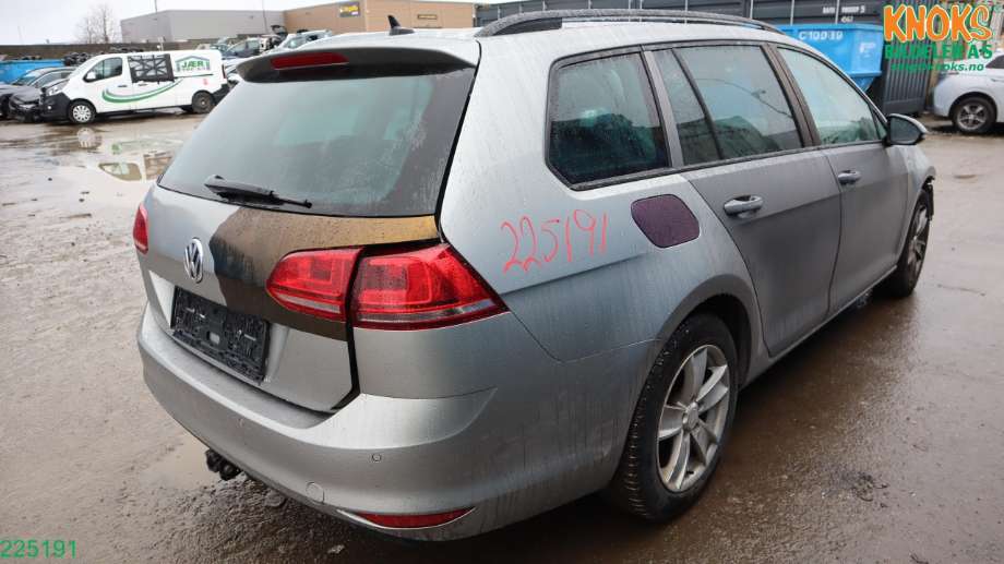VW Golf VII 2012-2017 (Fase 1) , Motorkode: CRLB, Girkassekode: QMM