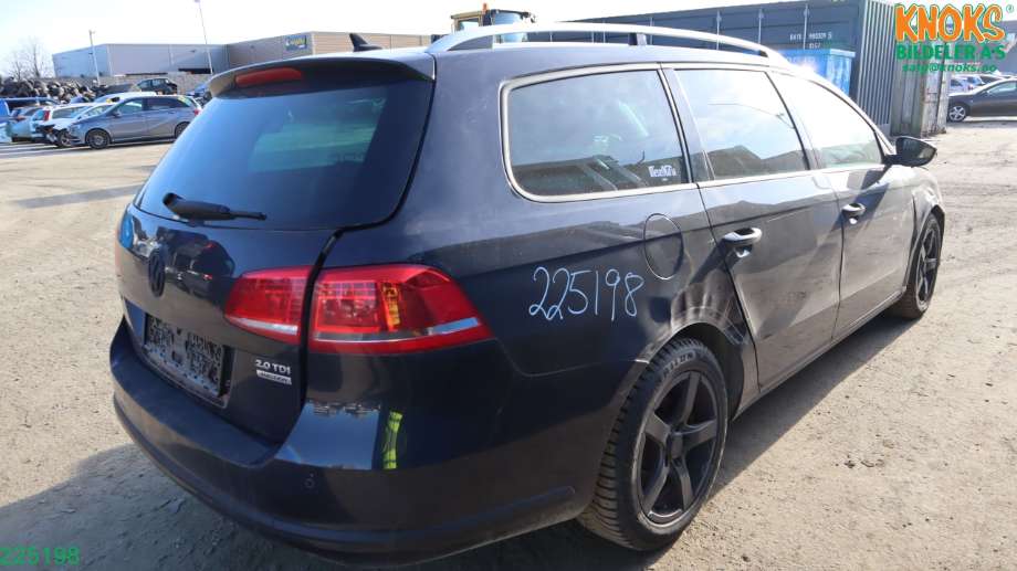 VW Passat 2011-2015 (B7) (B7), Motorkode: CFFB, Girkassekode: NFV