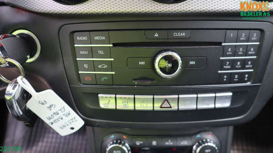 Mercedes B-Klasse 2011-2018 (W246) (W246), Motorkode: EM780.990, Girkassekode: 