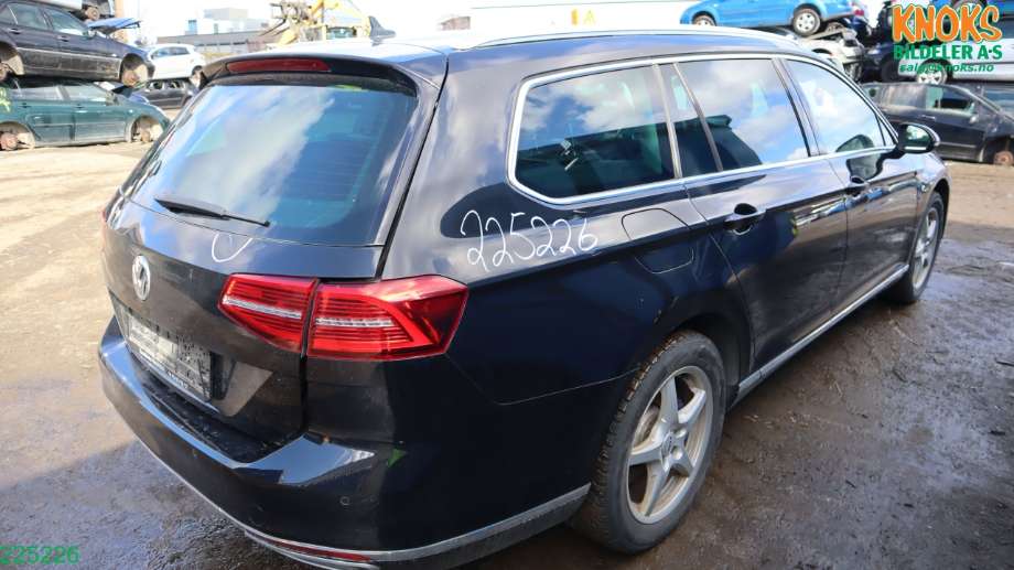 VW Passat 2015-2019 (Fase 1) (B8) (B8), Motorkode: CUKC, Girkassekode: RXG