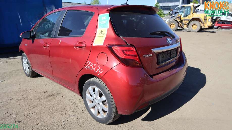 Toyota Yaris 2012-2014 (Type III, Fase 1) delebil , Motorkode: 1NZ-FXE, Girkassekode: 
