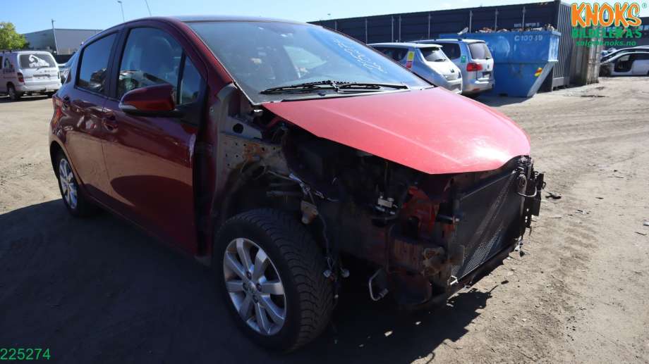 Toyota Yaris 2012-2014 (Type III, Fase 1) delebil , Motorkode: 1NZ-FXE, Girkassekode: 