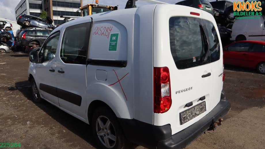 Peugeot Partner 2008-2015 (Type II, Fase 1) , Motorkode: 9HS, Girkassekode: 