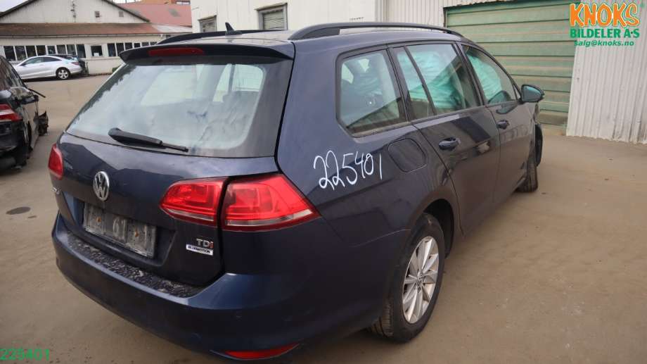 VW Golf VII 2012-2017 (Fase 1) , Motorkode: CXXB, Girkassekode: QHU