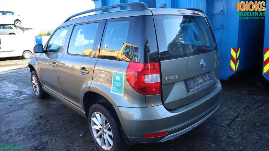 Škoda Yeti 2014-2017 (Fase 2) , Motorkode: CYVB, Girkassekode: RQW
