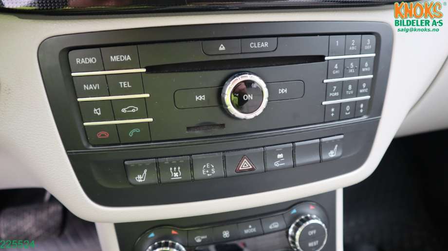 Mercedes B-Klasse 2011-2018 (W246) (W246), Motorkode: EM780.990, Girkassekode: 