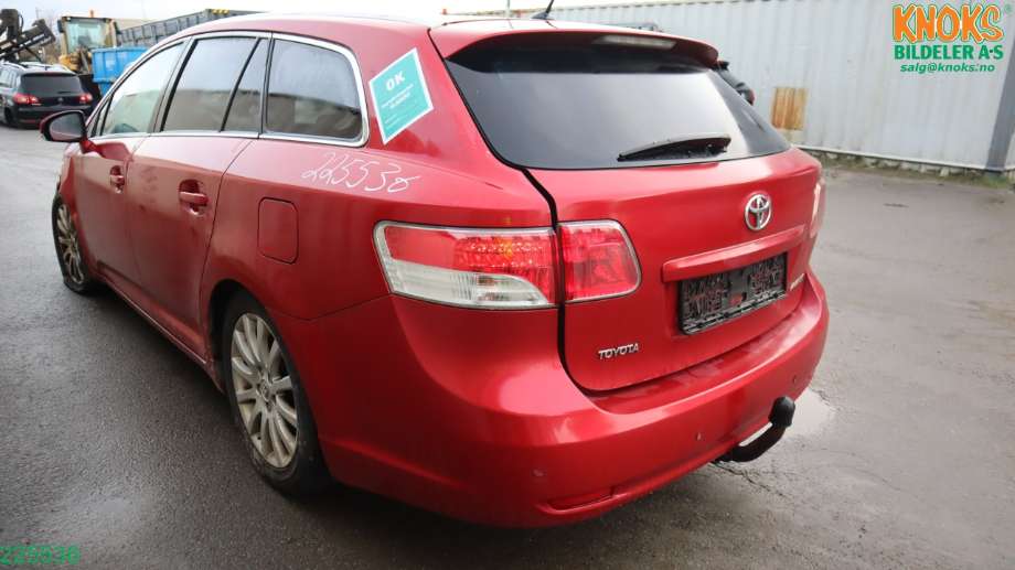 Toyota Avensis 2009-2015 (Type III, Fase 1) , Motorkode: 2ZR-FAE, Girkassekode: K311