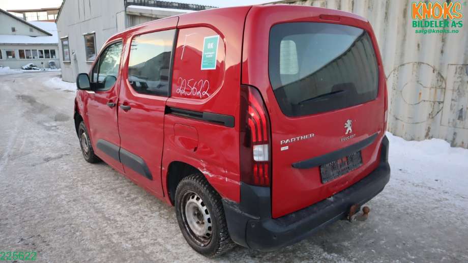 Peugeot Partner 2019-->> (Type III) , Motorkode: YHY, Girkassekode: 