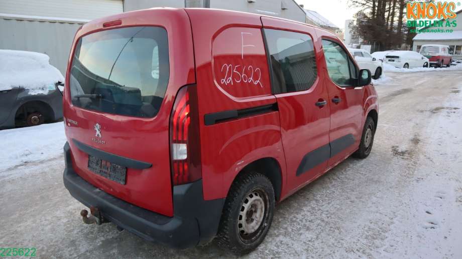 Peugeot Partner 2019-->> (Type III) , Motorkode: YHY, Girkassekode: 