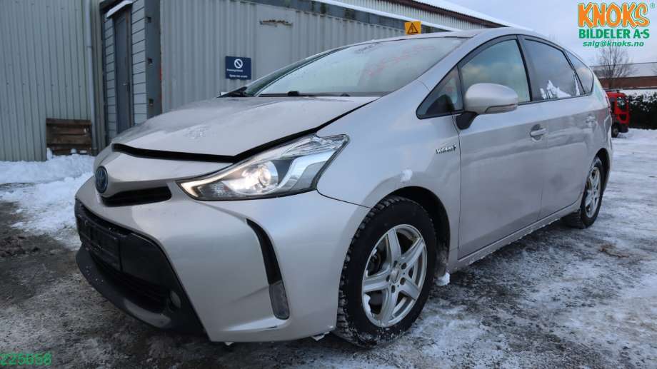 Toyota Prius +7 2012-2020 (Type III) (stasjonsvogn) (stasjonsvogn), Motorkode: 2ZR-FXE, Girkassekode: P410