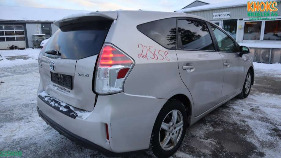 Toyota Prius +7 2012-2020 (Type III) (stasjonsvogn) (stasjonsvogn), Motorkode: 2ZR-FXE, Girkassekode: P410