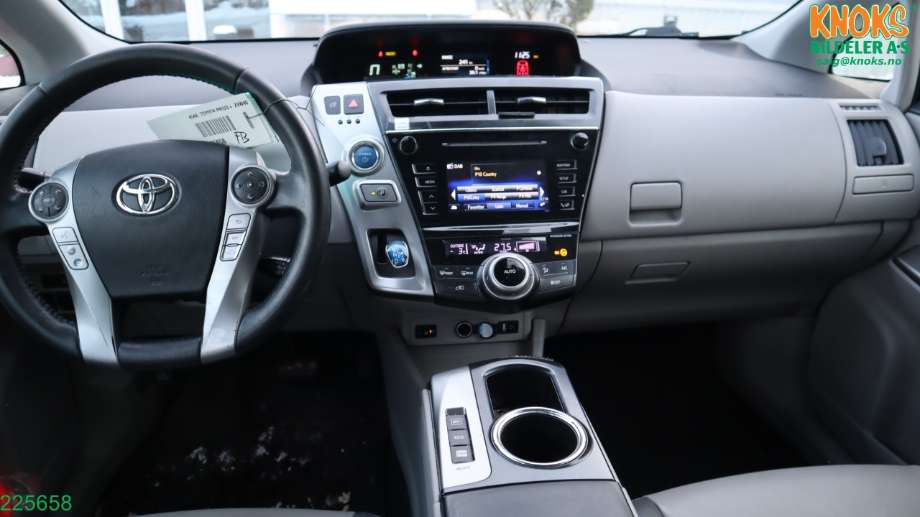 Toyota Prius +7 2012-2020 (Type III) (stasjonsvogn) (stasjonsvogn), Motorkode: 2ZR-FXE, Girkassekode: P410