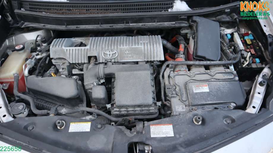 Toyota Prius +7 2012-2020 (Type III) (stasjonsvogn) (stasjonsvogn), Motorkode: 2ZR-FXE, Girkassekode: P410