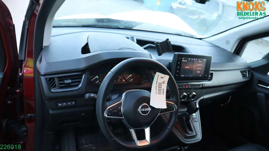 Nissan Townstar 2022-->> , Motorkode: 5AQ60, Girkassekode: 