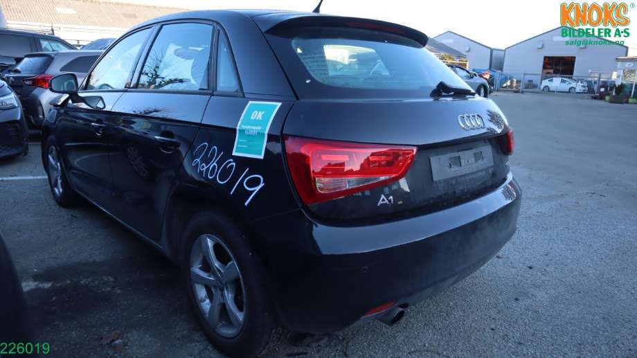 Audi A1 2010-2014 (Type I, Fase 1) , Motorkode: CBZA, Girkassekode: LGQ