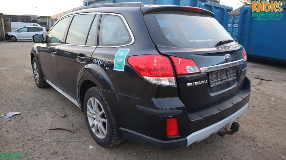 Subaru Outback 2009-2014 (Type IV) , Motorkode: EJ25, Girkassekode: 