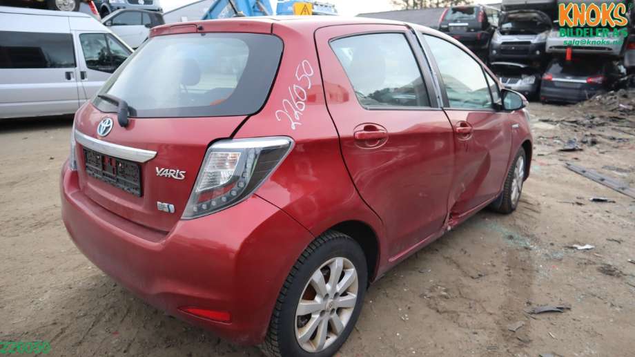 Toyota Yaris 2012-2014 (Type III, Fase 1) , Motorkode: 1NZ-FXE, Girkassekode: P510