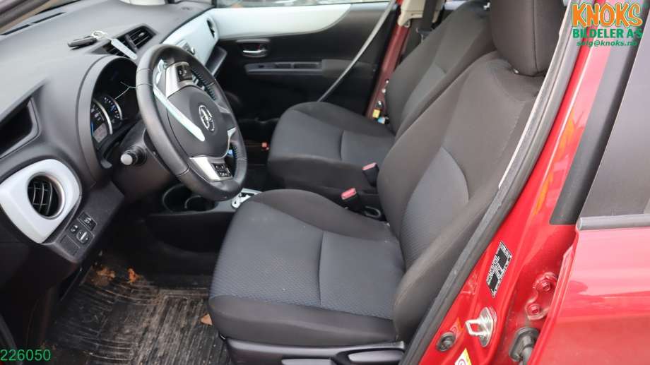 Toyota Yaris 2012-2014 (Type III, Fase 1) , Motorkode: 1NZ-FXE, Girkassekode: P510