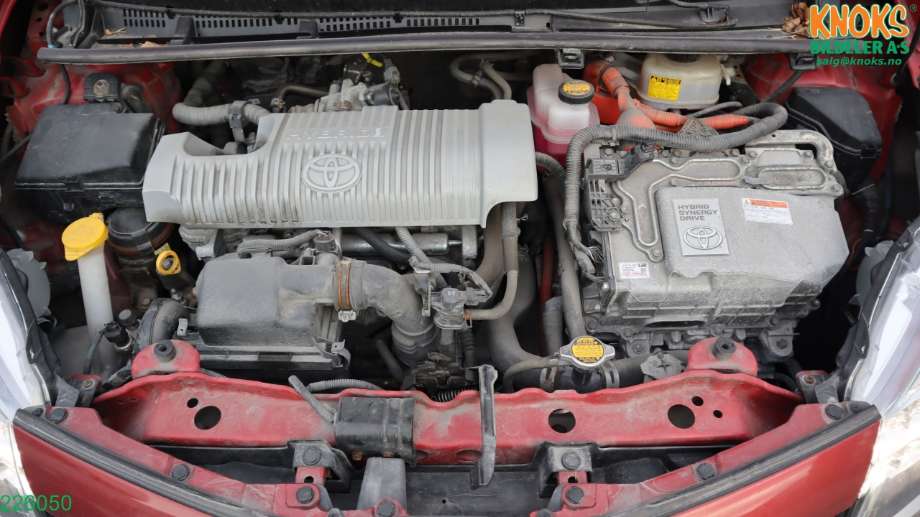 Toyota Yaris 2012-2014 (Type III, Fase 1) , Motorkode: 1NZ-FXE, Girkassekode: P510