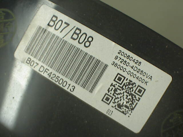 Varmeapparat betjening til Kia Carnival 2006-2009 (Type II, Fase 1)  (KIA|972504D250VA|)