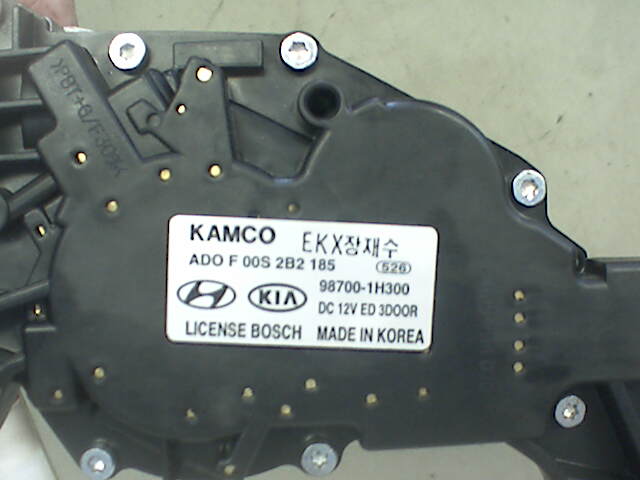 Viskermotor bakrute til Hyundai Ix35 2010-2015  (HYUNDAI|987001H300|)