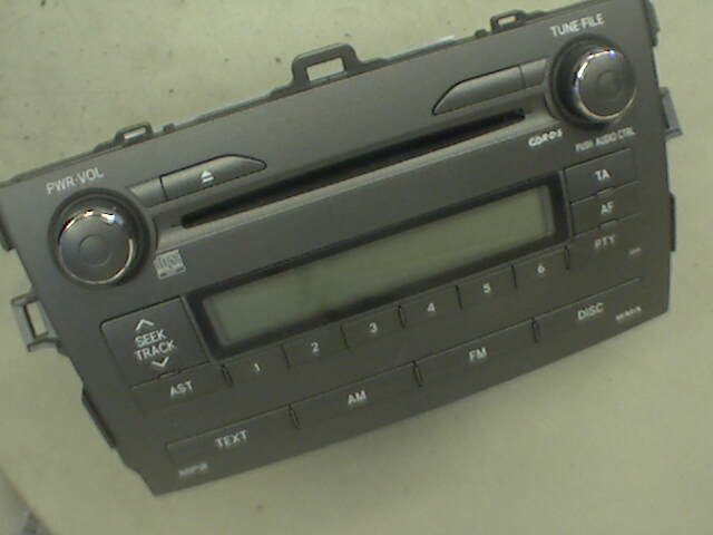 Bilstereo til Toyota Corolla, 2007-2013 (TOYOTA|8612012B00)
