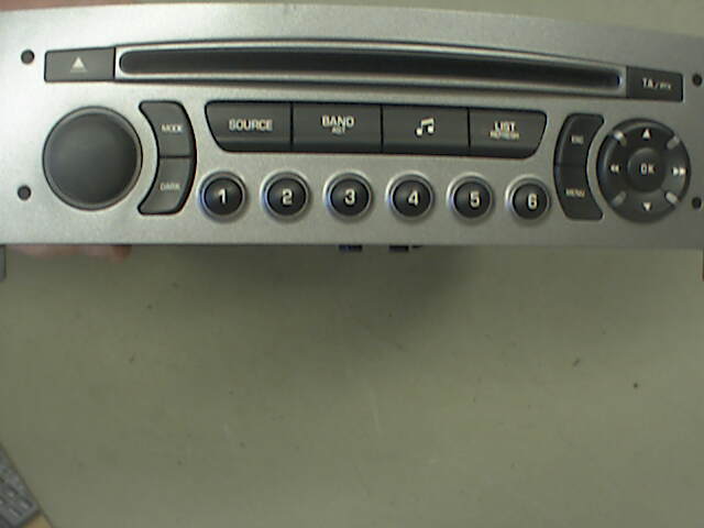 Bilstereo til Peugeot 308, 2011-2013 (Type I, Fase 2)  (PEUGEOT|96662671XH04)