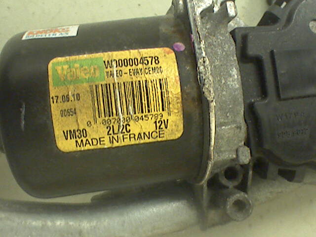 Viskermotor frontrute til Citroën C3 2010-2016 (Type II)  (CITROEN|6405QC|)