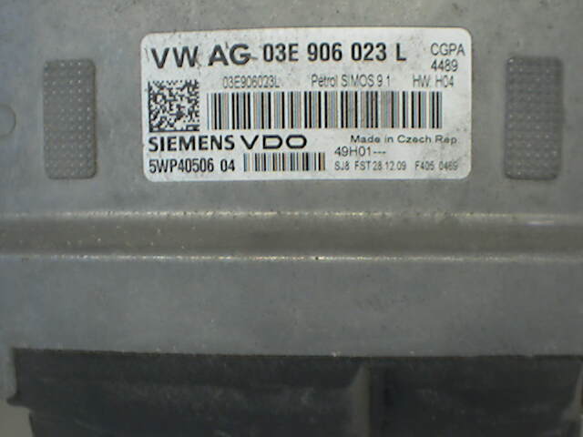 Styreenhet motor til VW Polo 2009-2014 (Type V, Fase 1) (VOLKSWAGEN|03E906023AL|5WP4050604|)