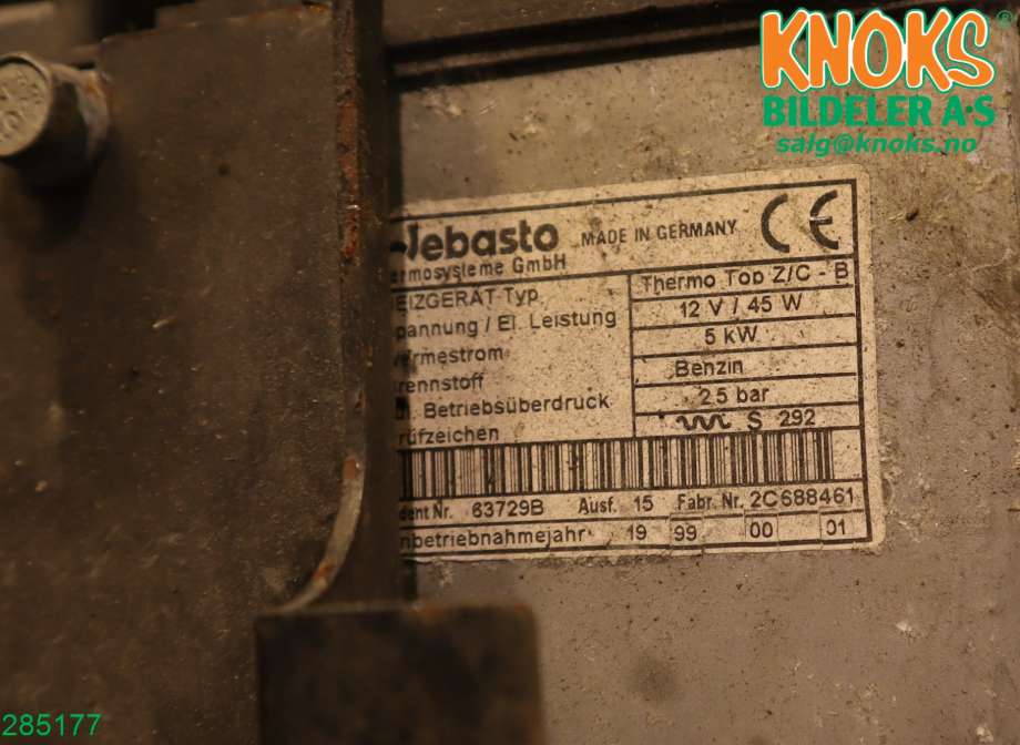Dieselvarmer til Mercedes G-Wagen 1978-1989 (W460) (W460) (MERCEDES|)
