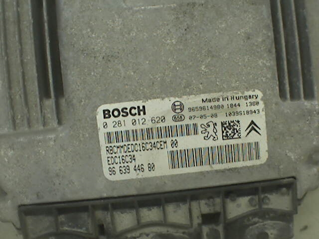 Styreenhet motor til Citroën Berlingo, 2002-2008 (Type I, Fase 2)  (CITROEN|9663944680)
