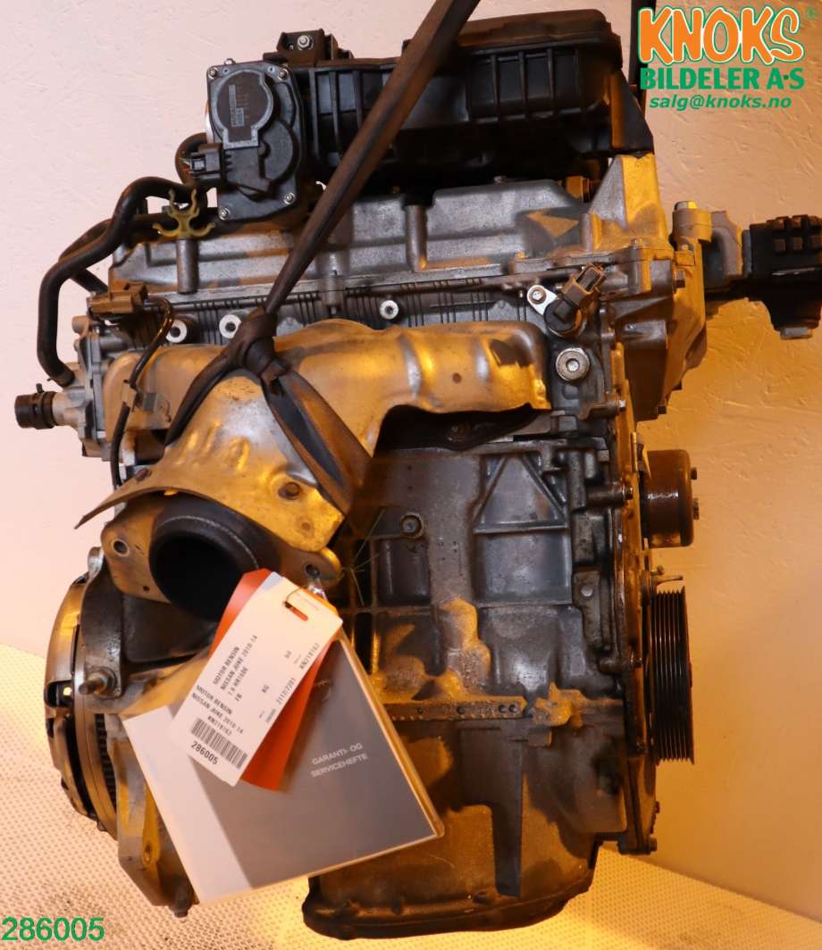 Motor bensin til Nissan Juke 2010-2014 (Fase 1)  (NISSAN|10102BA60A|)