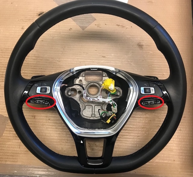 Ratt til VW Golf VII, 2012-2017 (Fase 1) (VOLKSWAGEN|5G0 419 091 DL)