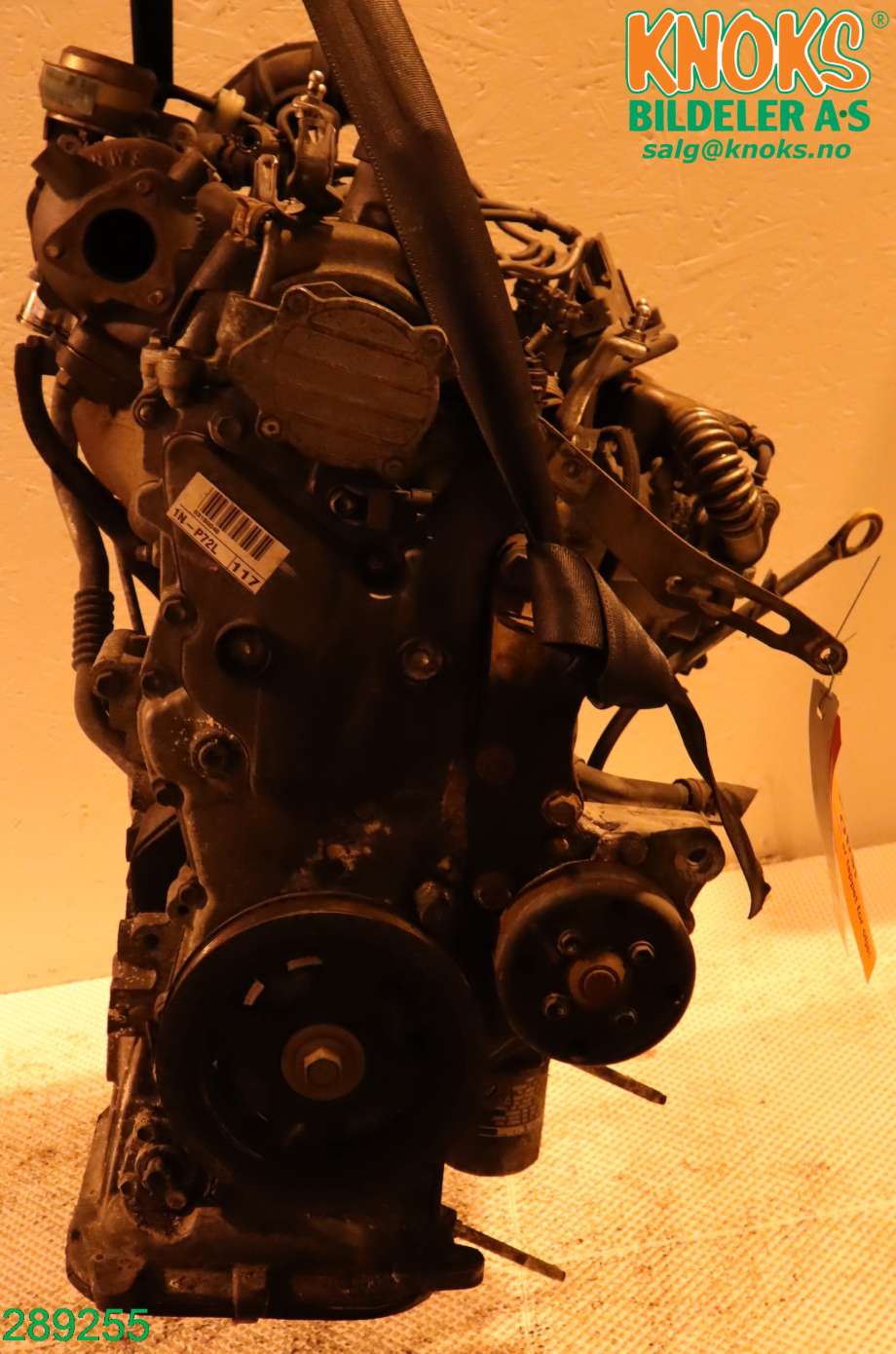 Motor diesel til Toyota Yaris 2006-2009 (Type II, Fase 1)  (TOYOTA|1900033251|)