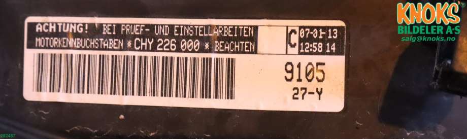 Motor bensin til VW E-Up 2013-2019  (VOLKSWAGEN|04C 100 031 LX|)
