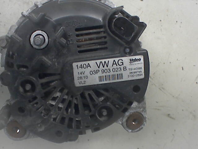 Dynamo til VW Polo 2009-2014 (Type V, Fase 1)  (VOLKSWAGEN|03P 903 023 B|)