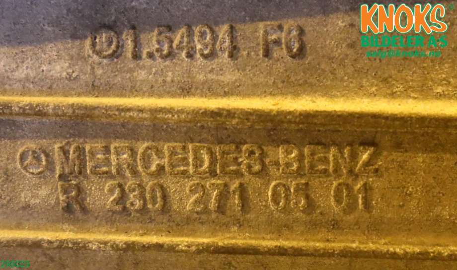 Girkasse automat til Mercedes C-Klasse 2011-2014 (Fase 2) (W204) (W204) (MERCEDES|A204 270 35 05|722996|)