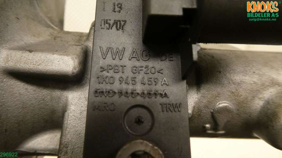 Bremsepumpe hoved til VW Touran 2003-2006 (Type I, Fase 1) (1K1 614 019 K|)