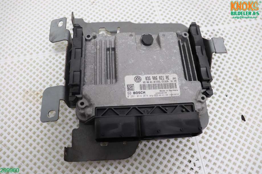 Styreenhet motor til VW Caddy, 2004-2010 (Type III, Fase 1)  (VOLKSWAGEN|03G 906 021 PE)