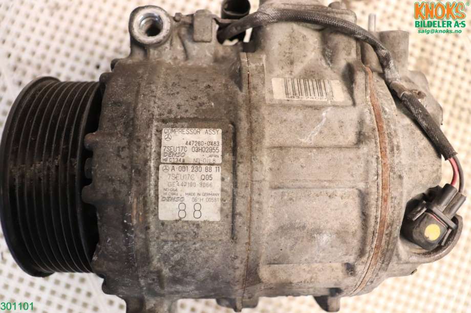 Aircondition kompressor til Mercedes GL 2006-2012 (X164) (X164) (MERCEDES|A 001 230 88 11|)