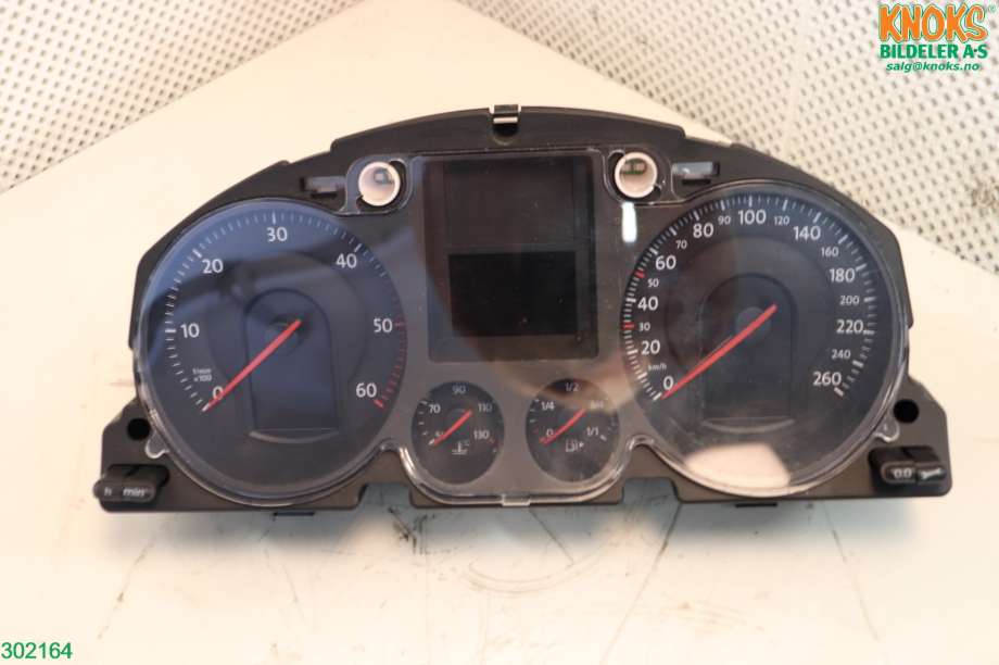 Instrumentpanel til VW Passat 2005-2010 (B6) (B6) (VOLKSWAGEN|3C0 920 860 HX|)