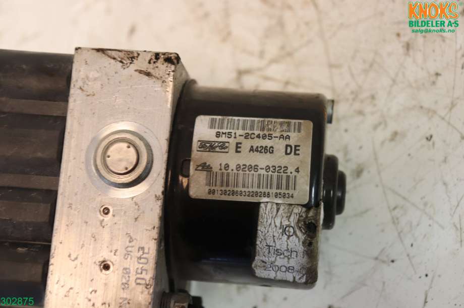 ABS sentral til Ford Focus 2008-2010 (Type II, Fase 2)  (FORD|8M512C405FA|)
