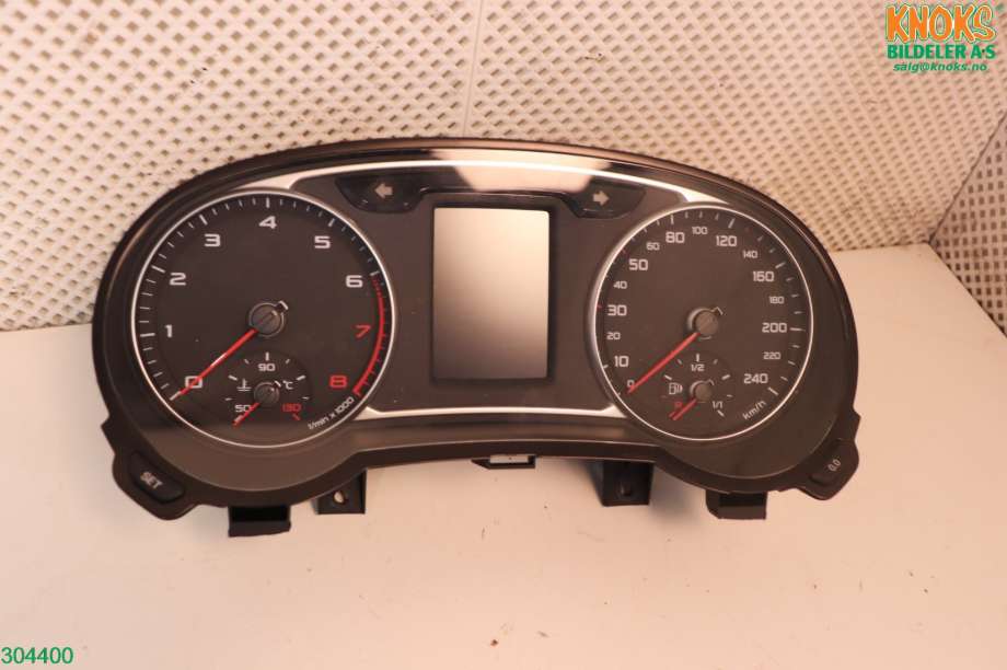 Instrumentpanel til Audi A1 2010-2014 (Type I, Fase 1) (AUDI|8X0 920 930 C|)