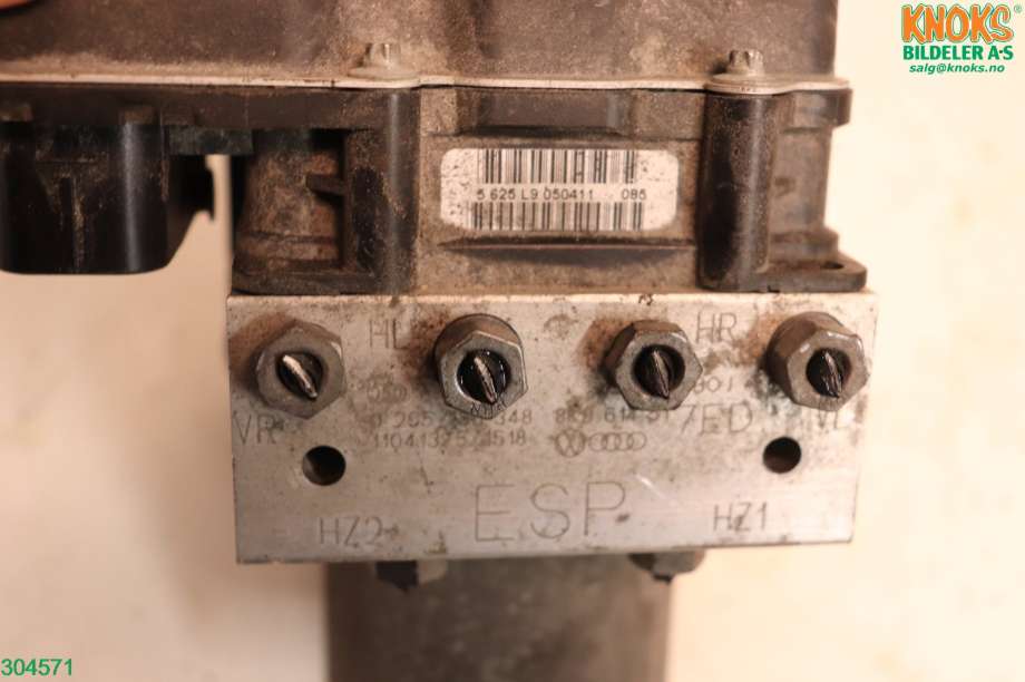 ABS sentral til Audi A4 2007-2014 (Type IV) (B8) (B8) (AUDI|8K0 614 517 EK|)