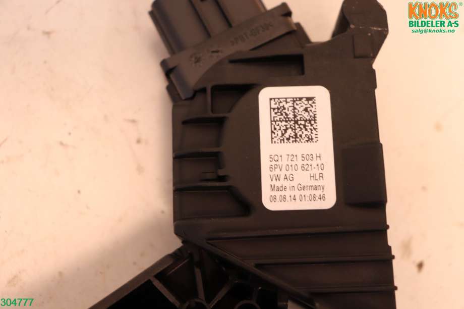 Pedal gass til Audi A3 2012-2016 (Type III, Fase 1) (AUDI|5Q1 723 503 H|)