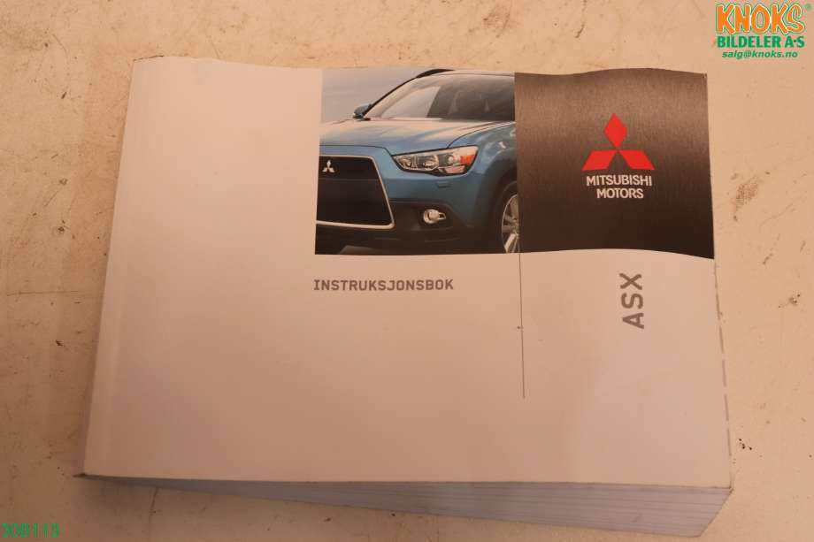 Instruksjonsbok til Mitsubishi ASX 2010-2019 (MITSUBISHI|0GWN11E2|)